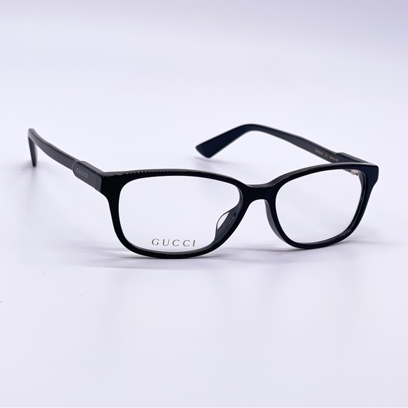 NEW GUCCI GG0493OA 001 BLACK WOMEN’S EYEGLASSES - Picture 4 of 7